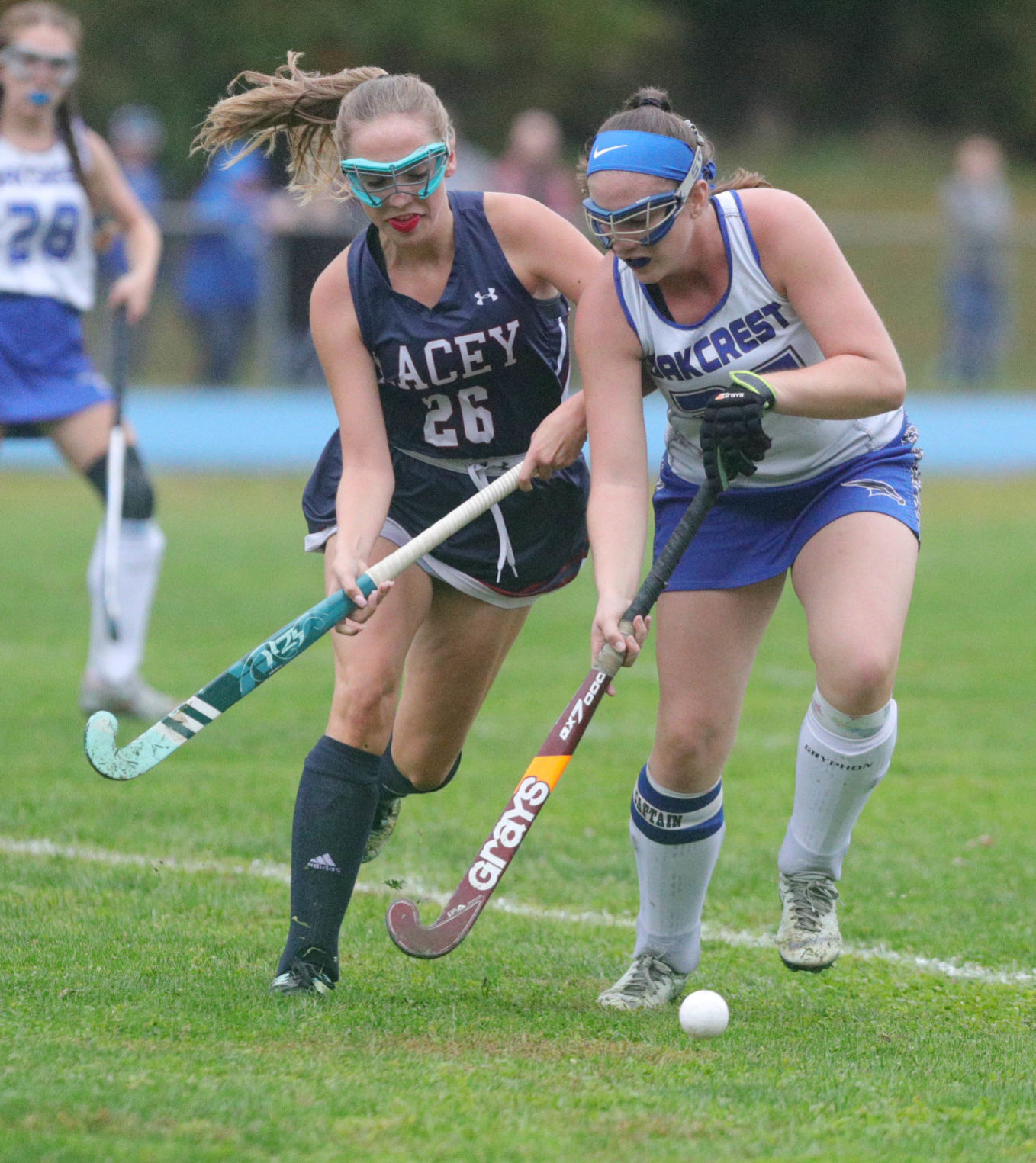 Lacey vs Oakcrest Field Hockey game